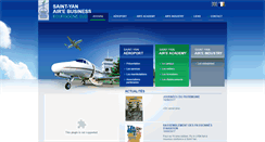 Desktop Screenshot of aeroportsaintyan.fr